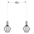 Homelighting Adept Tube SE21-NM-4-NM2-GR1 - Lampe suspendue industrielle élégante