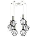 Homelighting Adept Tube SE21-NM-4-NM6-GR1 - Stylish industrial pendant light for any space