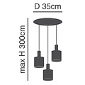Homelighting Adept Tube SE21-NM-4-3NM-SH3 - Moderna y elegante para cualquier espacio