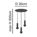 Homelighting Adept Tube SE21-NM-4-3NM-SH1 - Modern design voor sfeervolle verlichting