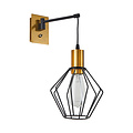 Homelighting Adept SE21-GM-9-GR1 - Stylish wall lamp for any space