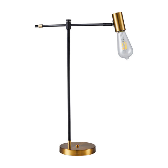 Homelighting Adept SE21-GM-36-SH1 - Lámpara de mesa moderna para una iluminación elegante
