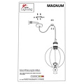 Homelighting Magnum Flex SE21-BR-10-5BL-GR12 - Stilvolle industrielle Pendelleuchte für jeden Raum