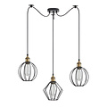 Homelighting Magnum Flex SE21-BR-10-BL3-GR12 - Stilvolle industrielle Pendelleuchte für jeden Raum