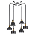 Homelighting Magnum Flex SE21-BR-10-BL6-MS12 - Lampe suspendue moderne pour un éclairage élégant