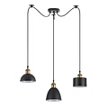 Homelighting Magnum Flex SE21-BR-10-BL3-MS12 - Lámpara colgante moderna para una iluminación elegante