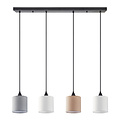 Homelighting Adept Flex SE21-BL-B10-4BL-SH123 - Lámpara colgante moderna para una iluminación elegante