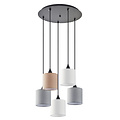 Homelighting Adept Flex SE21-BL-B10-5BL-SH123 - Lámpara colgante moderna para cualquier espacio