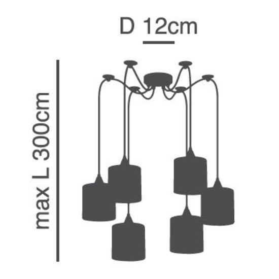 Homelighting Adept Flex SE21-BL-B10-BL6-MS12 - Moderna y elegante para cualquier espacio