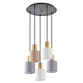 Homelighting Adept Flex SE21-GM-4-5BL-SH123 - Suspension moderne pour un éclairage élégant