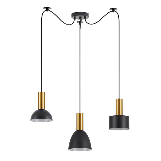 Homelighting Adept Flex SE21-GM-4-BL3-MS12 - Moderne Pendelleuchte für stilvolle Beleuchtung