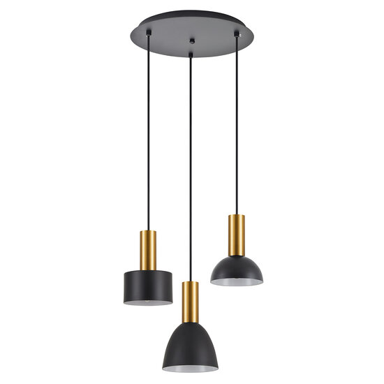 Homelighting Adept Flex SE21-GM-4-3BL-MS123 - Moderne Pendelleuchte für stilvolle Beleuchtung