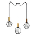Homelighting Adept Flex SE21-GM-4-BL3-GR12 - Stijlvolle industriële hanglamp voor elke ruimte
