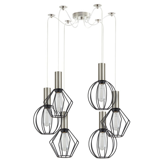 Homelighting Adept Flex SE21-NM-4-BL6-GR12 - Creëer een industriële sfeer in uw ruimte