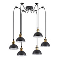 Homelighting Magnum SE21-BR-10-BL6-MS3 - Lámpara colgante moderna para una iluminación elegante