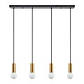 Homelighting Adept Tube SE21-GM-4-4BL - Design moderne pour un éclairage d'ambiance