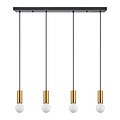 Homelighting Adept Tube SE21-GM-4-4BL - Modern design for atmospheric lighting