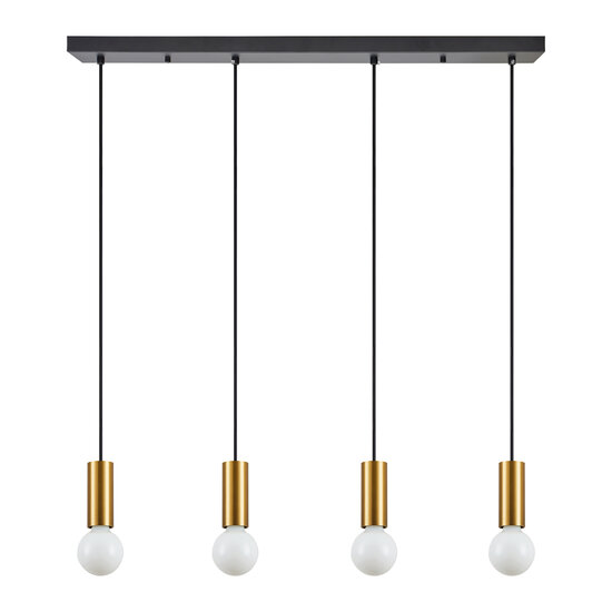 Homelighting Adept Tube SE21-GM-4-4BL - Diseño moderno para una iluminación atmosférica