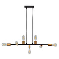 Homelighting SE21-AB-85 CODY ANTIQUE BNRASS & BLACK METAL PENDANT - Crea una atmósfera industrial en tu hogar
