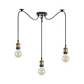 Homelighting Magnum SE21-BR-10-BL3 - Stylish Industrial Pendant Lamp