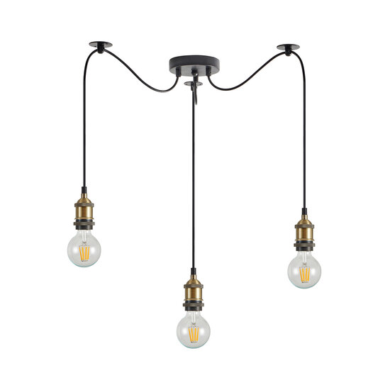 Homelighting Magnum SE21-BR-10-BL3 - Stilvolle industrielle Pendelleuchte