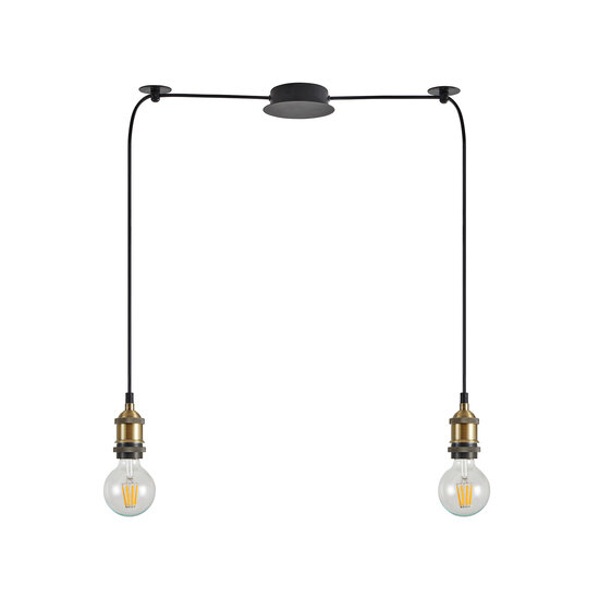 Homelighting Magnum SE21-BR-10-BL2 - Stylish Industrial Pendant Lamp