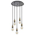 Homelighting Magnum SE21-BR-10-5BL - Stylish industrial pendant lamp for any space