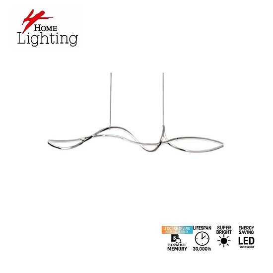 Homelighting Onis SE LED 100 10*2*10cm - Moderne hanglamp voor sfeervolle verlichting