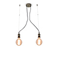 Homelighting Magnum KS2048P-13-2AB - Stijlvolle industriële hanglamp