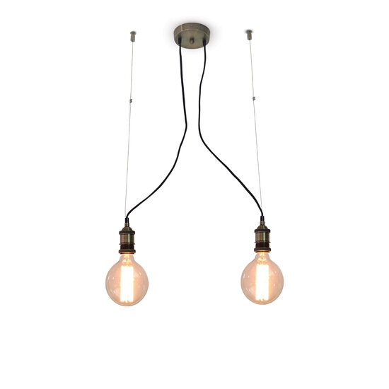 Homelighting Magnum KS2048P-13-2AB - Lampe suspendue industrielle élégante