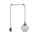 Homelighting Magnum SE21-BR-10-BL1W-GR1 - Stilvolle Wandlampe für ein industrielles Interieur