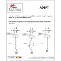 Homelighting Magnum SE21-BR-10-5BL-MS3 - Moderne hanglamp voor sfeervolle verlichting