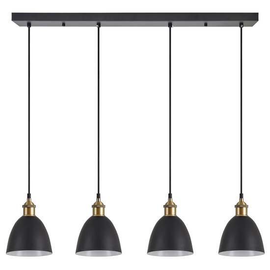 Homelighting Magnum SE21-BR-10-4BL-MS2 - Lámpara colgante moderna para una iluminación elegante