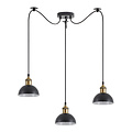Homelighting Magnum SE21-BR-10-BL3-MS3 - Moderne hanglamp voor sfeervolle verlichting