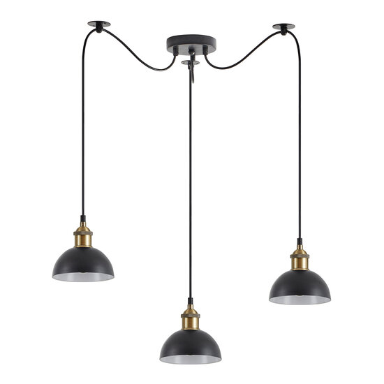 Homelighting Magnum SE21-BR-10-BL3-MS3 - Suspension moderne pour un éclairage élégant