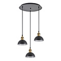 Homelighting Magnum SE21-BR-10-3BL-MS3 - Lámpara colgante moderna para una iluminación elegante