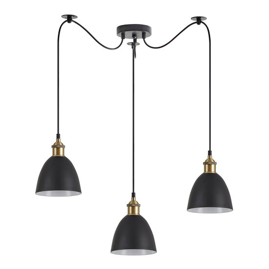 Homelighting Magnum SE21-BR-10-BL3-MS2 - Moderne hanglamp voor sfeervolle verlichting