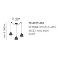 Homelighting Magnum SE21-BR-10-BL3-MS2 - Moderne Pendelleuchte für stilvolle Beleuchtung