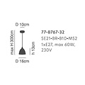 Homelighting Magnum SE21-BR-10-MS2 - Lampe suspendue moderne pour un éclairage élégant