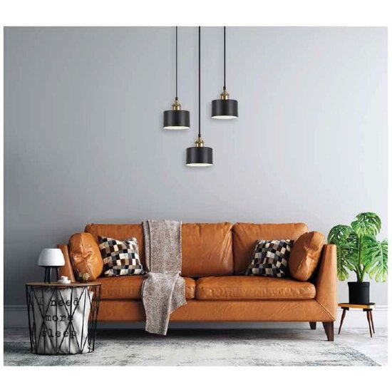 Homelighting Magnum SE21-BR-10-3BL-MS1 - Lámpara colgante moderna para una iluminación elegante
