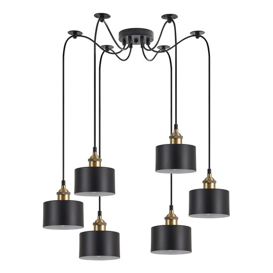 Homelighting Magnum SE21-BR-10-BL6-MS1 - Suspension moderne pour un éclairage élégant