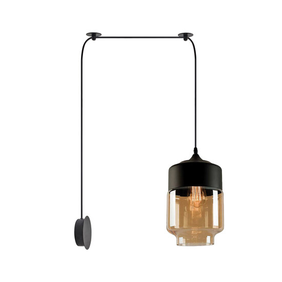 Homelighting Gaby SE21-HN-18-30-BL1W - Lampe suspendue moderne pour un éclairage stylé