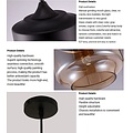 Homelighting Gaby SE21-HN-18-30-BL1W - Lámpara colgante moderna para una iluminación elegante