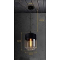 Homelighting Gaby SE21-HN-18-30-BL1W - Lampe suspendue moderne pour un éclairage stylé