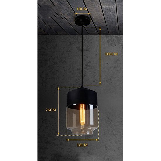 Homelighting Gaby SE21-HN-18-30-BL1W - Modern pendant lamp for stylish lighting