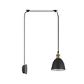 Homelighting Magnum SE21-BR-10-BL1W-MS2 - Applique murale moderne pour un éclairage élégant