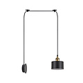 Homelighting Magnum SE21-BR-10-BL1W-MS1 - Modern wall lamp for stylish lighting