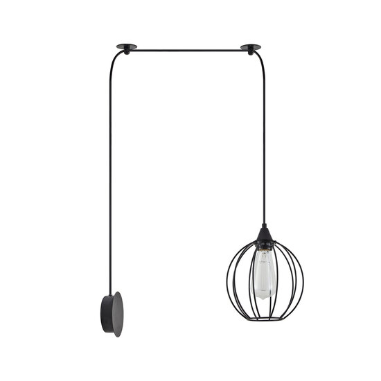 Homelighting Adept SE21-BL-B10-BL1W-GR2 - Stilvolle Wandleuchte für jeden Raum