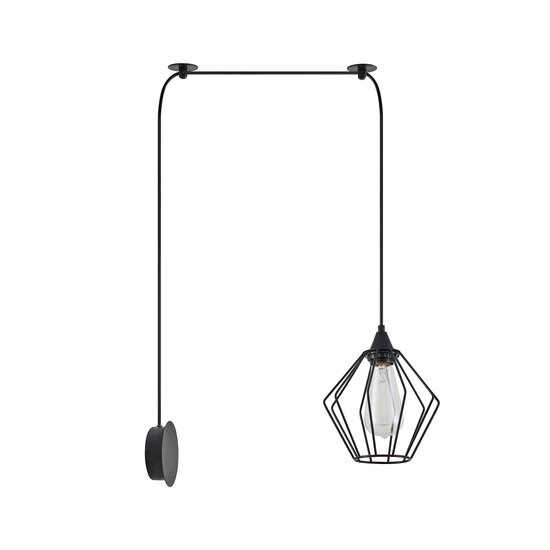 Homelighting Adept SE21-BL-B10-BL1W-GR1 - Stijlvolle wandlamp voor elke ruimte