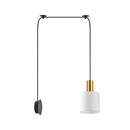Homelighting Adept Tube SE21-GM-4-NM1W-SH1 - Lámpara de pared moderna para una iluminación elegante